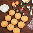 12 Piece Pastry Cutters Stainless Steel Baking Metal Circle Ring Molds Roun