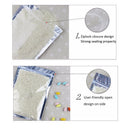 100 Pcs Clear Aluminum Foil Bag Self Seal Zipper Ziplock Packing Food Bag R