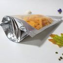 100 Pcs Clear Aluminum Foil Bag Self Seal Zipper Ziplock Packing Food Bag R
