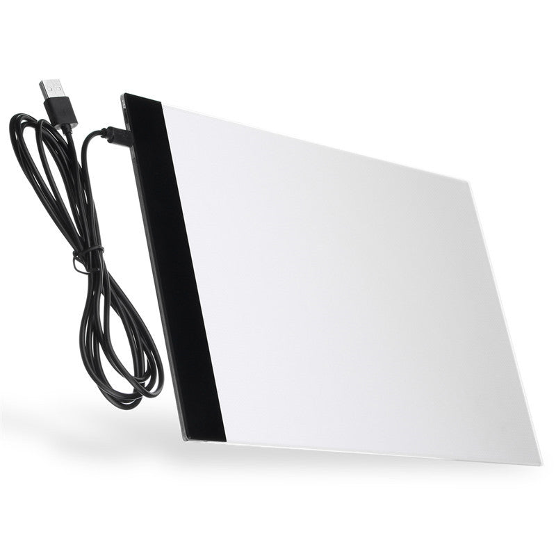 Ultra-Thin USB A4 LED Light Copyboard Light Box Tracing Drawing Board Pad