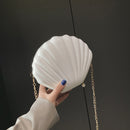 New Fashion Crossbody Bag Sweet Shell Chain Shoulder Bag Clutch Bag Girl'S