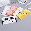 25Pcs Folding Animal Panda Pig Foxes Tiger Card Birthday Greeting/Message C U4W9