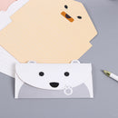 25Pcs Folding Animal Panda Pig Foxes Tiger Card Birthday Greeting/Message C U4W9