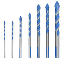 7Pcs 3/4/5/6/8/10/12Mm Multi-Functional Glass Drill Bit e Drill Bits for Ce R6Y9