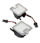 2PCS 18LED Car Side Mirror Puddle Lamp Decoration Lights for Ford Mondeo MK4 IV 07-2014