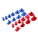 20Pcs Dent Repair Tools Car Dent Removal Puller Kit 2 in 1 Dent Removel T Bar Tools Slide Hammer Lifter Repair Tools