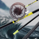 2.1M Collapsible Catch Fishing Net Foldable Carbon Long Handle Telescopic F M8G8