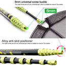 2.1M Collapsible Catch Fishing Net Foldable Carbon Long Handle Telescopic F M8G8