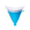 151Pcs Nylon Mesh Disposable Paint Paper Strainers Purifying Straining Cup with 1Pcs Silicone Filter