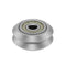 TWO TREES 10pcs Transparent Stainless Steel V-Slot Pulley Wheel with 625zz Double Bearing for V-slot 3D Printer
