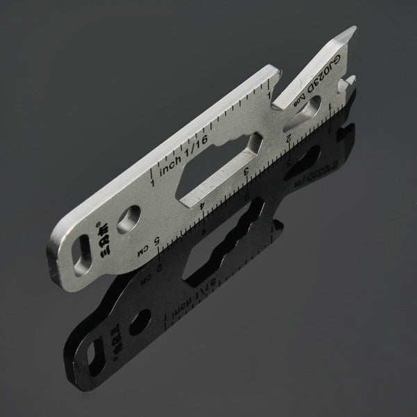 Sanrenmu GJ023D Multi Tools Kit Nail Puller Wrench Opener Keychain