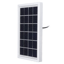 5W 6V Solar Panel With DC 3M Cable Multi-used Solar Power Panel For Street Lighting Monitoring Lighting System