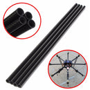 3K Roll Wrapped 10mm Carbon Fiber Tube 8mm x 10mm x 500mm for RC Models