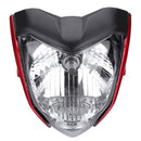 Motorcycle Headlight Assembly Headlamp Light House Red For Yamaha FZ16 YS150 FZER150