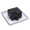 220V LED Dimmer Single Light Rotary Switch for Dimmable Lighting White