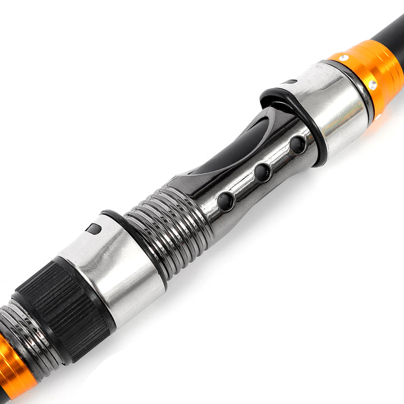 ZANLURE 2.7m Ultralight Hard Telescopic Fishing Rod Portable Sea Lake Spinning Pole