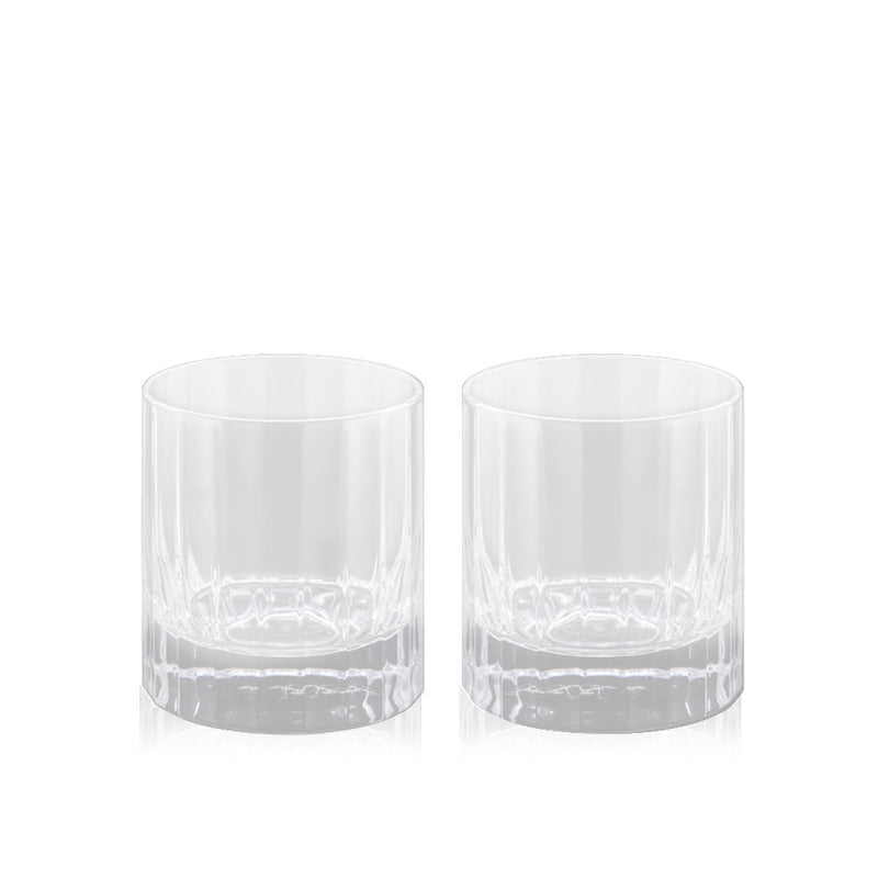 Circle Joy CJ-JB03 2PCS / Set Whiskey Glass 335ml Lead-free Crystal W-ine Glass Water Cup Driking Tools