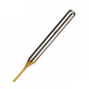 Drillpro DB-P4 10pcs 1.0mm Carbide PCB Bits 1/8 Inch Shank Titanium Coated End Mill Engraving Bits