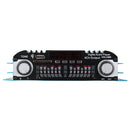 ST-997 Mini Blue Car HIFI Audio Amplifier Board Digital Stereo Amp 4 Channel 80W DC12V 4CH USB SD FM Remote Control for Car/Home/Theater