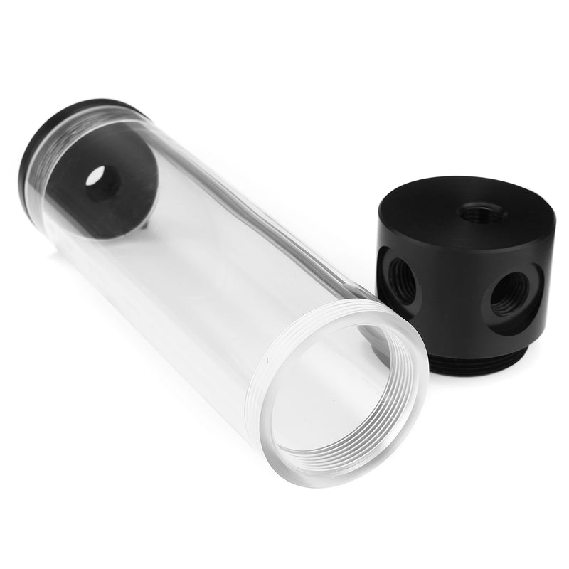 G1/4 50mmx190mm Acrylic Cylinder Reservoir Water Cooling Tank For PC Liquid Cooling