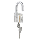 DANIU 16pcs Padlock Locksmith Training Starter Practice Kit Lock Unlocking Picks Hand Tool