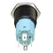 5 Pin 16mm 12V LED Light Stainless Steel Push Button Momentary Switch