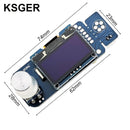 KSGER STM32 OLED Soldering Station T12 Iron Tips V2.1S Controller Welding Tools Sunction Tin Pump