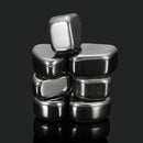 7Pcs/ Pack Black Lodestone Magnetite Tumbled Stone Wicca Reiki Crystal Healing 18 Decorations