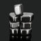 7Pcs/ Pack Black Lodestone Magnetite Tumbled Stone Wicca Reiki Crystal Healing 18 Decorations