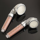 Anion SPA Shower Head Filtration Bathroom Handheld Sprayer Temperature Sensor LED Change