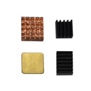 Black Big Copper Aluminum Heatsink for 3.5 Inch TFT Screen Raspberry Pi 4B