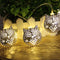 KCASA 1.8M 10 LED Metal Owl String Lights LED Fairy Lights for Festival Christmas Decoration