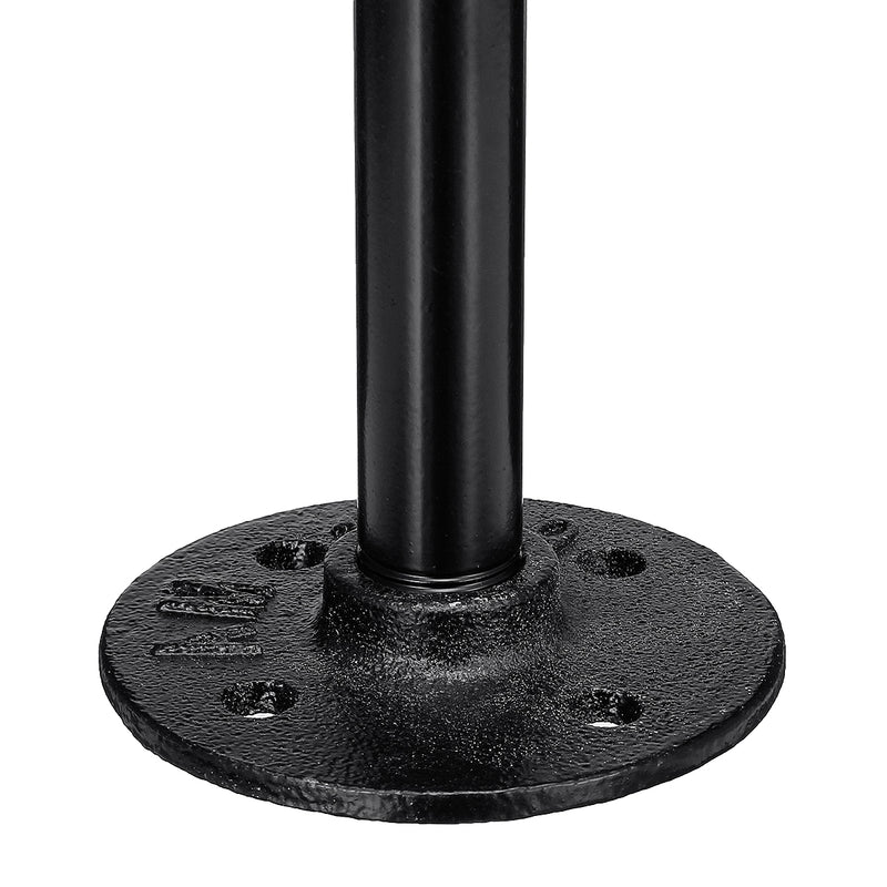 Wall Mounted Toilet Towel Industrial Iron Pipe Holder DIY Rack Shelf Support Frame