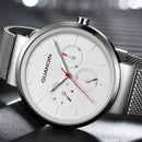 GUANQIN GS19103 Casual Style 24 Hours Display Quartz Watch Business Style Men Watch