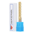 Drillpro 6mm Shank Tungsten Carbide End Mill Titanuim Coated PCB Milling Cutter 22/32/42/52mm