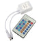 12V 5M 50LED Silver Wire Christmas String Fairy Light Remote Controller without Adapter