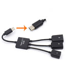 Bakeey 3 In 1 Type-C Eat Chicken Artifact OTG Data Cable HUB Adapter For iPhone XS XR XIAOMI HUAWEI P30 Keyboard