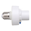 AC220V 100W E27 Sound-controlled Clap Turn On Off Bulb Adapter Light Socket For LED CFL Light