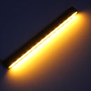 Universal LED Driving Daytime Running DRL Turn Signal Light White Amber