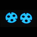 NIWALKER 3Pcs/Set Self Illuminate Turboglow Glow Gasket For Niwalker MM6S Flashlight Triple Optic Light Luminous Tape