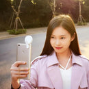Yuemi Self-Timer LED Fill Light for Phone Three Adjustable Mode USB Charging Makeup Mirror Light