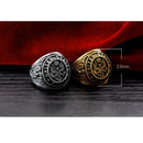 Personality Retro Slab Eagle Titanium Steel Ring