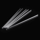 10Pcs 300x7x1mm Length 300mm OD 7mm 1mm Thick Wall Borosilicate Glass Blowing Tube Lab Factory School Home Tubes