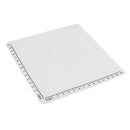 4PCS White Silicone Design Mat Drawing Tools with Basic Template + Insulation Silicone Finger Caps Kit for 3D Printing Pen