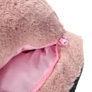 Foot Massager Feet Warmer Electric Heated Comfort Fleece Suede Washable