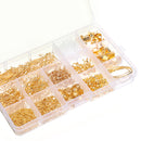 660Pcs/Set Jewelry Making Kit DIY Earring Findings Hook Pins Mixed Handcraft Accessories