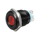 12/24/36V 16mm Metal Dash Panel Warning Pilot LED Indicator Light Boat Car Yacht