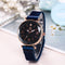 Woman Mesh Magnet Buckle Starry Sky Watch Casual Women Geometric Surface Quartz Watch