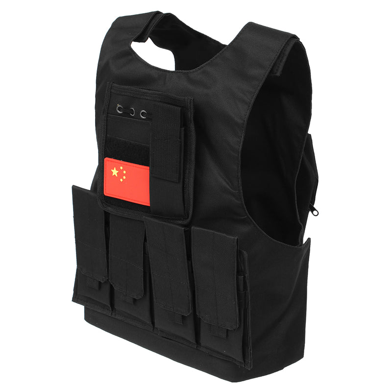 Kids Children Tactical Military Vest Assault Combat Gear Army CS Play Hunting Protective Aemor