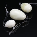 3Pcs Jade Stone Vaginal Balls Yonis Eggs For Exercises Pelvic Muscles Decorations Gift